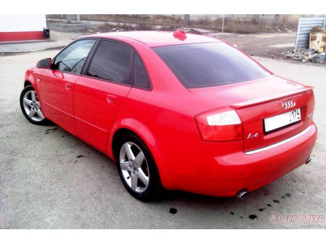 Audi A4,  седан,  2004 г. в.,  пробег:  135000 км.,  автоматическая,  1.8 л в городе Челябинск, фото 5, Челябинская область