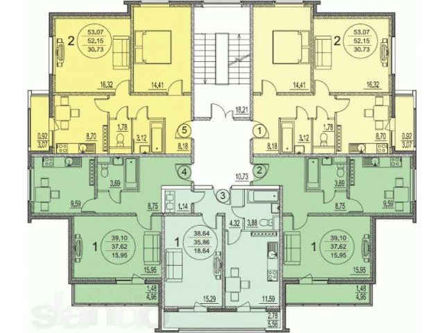 Продается 1-ком кв в Балашихе. в городе Балашиха, фото 1, стоимость: 2 370 060 руб.