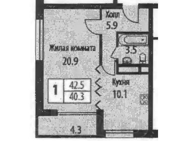 Продаю 1-к.кв-ру в доме-новостройке бизнес-класса, Люберцы, ул.Кирова в городе Люберцы, фото 4, Новостройки