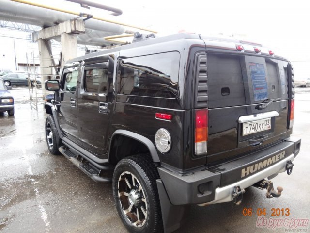 Hummer H2,  внедорожник,  2004 г. в.,  пробег:  230000 км.,  автоматическая,  6 л в городе Владимир, фото 1, Владимирская область