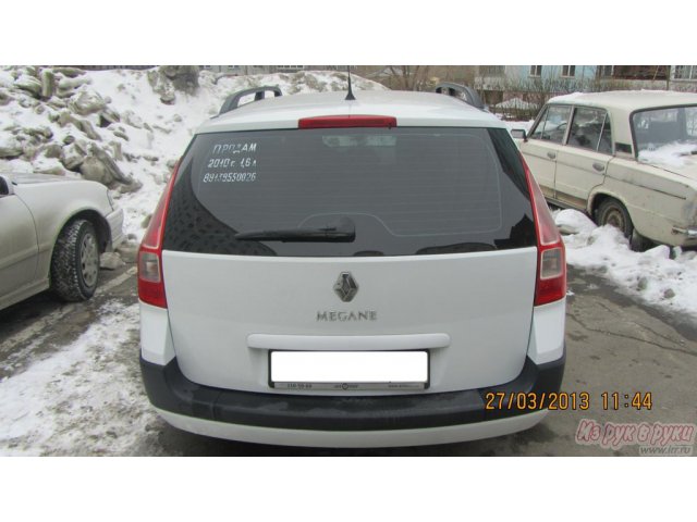 Renault Megane,  универсал,  2010 г. в.,  пробег:  37000 км.,  механическая,  1.6 л в городе Новосибирск, фото 2, стоимость: 485 000 руб.