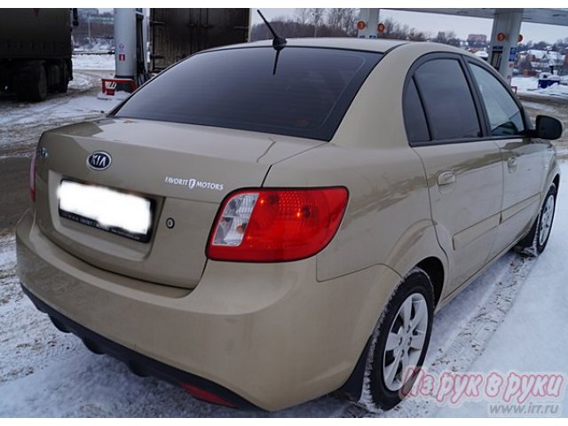 KIA Rio,  седан,  2010 г. в.,  пробег:  46500 км.,  механическая,  14 л в городе Тула, фото 1, KIA