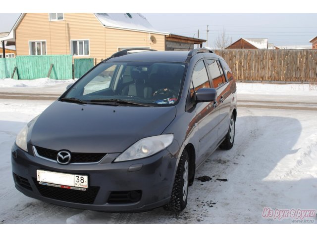 Mazda 5,  минивэн,  2007 г. в.,  пробег:  130000 км.,  механическая,  2 л в городе Иркутск, фото 1, стоимость: 550 000 руб.