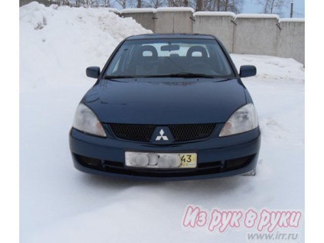 Mitsubishi Lancer,  седан,  2006 г. в.,  пробег:  97000 км.,  механическая,  1.6 л в городе Киров, фото 6, Mitsubishi