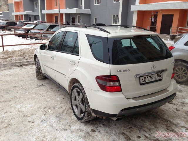 Mercedes ML 350,  внедорожник,  2008 г. в.,  пробег:  82000 км.,  автоматическая,  3.5 л в городе Уфа, фото 3, стоимость: 1 400 000 руб.