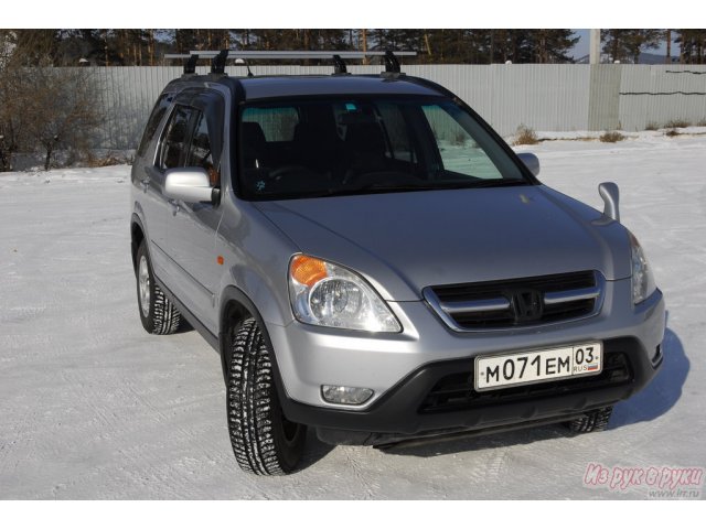 Honda CR-V,  внедорожник,  2001 г. в.,  автоматическая,  2 л в городе Улан-Удэ, фото 2, стоимость: 530 000 руб.