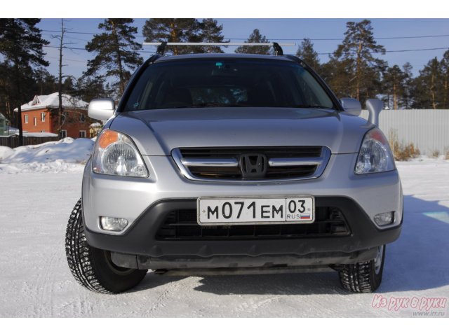 Honda CR-V,  внедорожник,  2001 г. в.,  автоматическая,  2 л в городе Улан-Удэ, фото 3, Honda