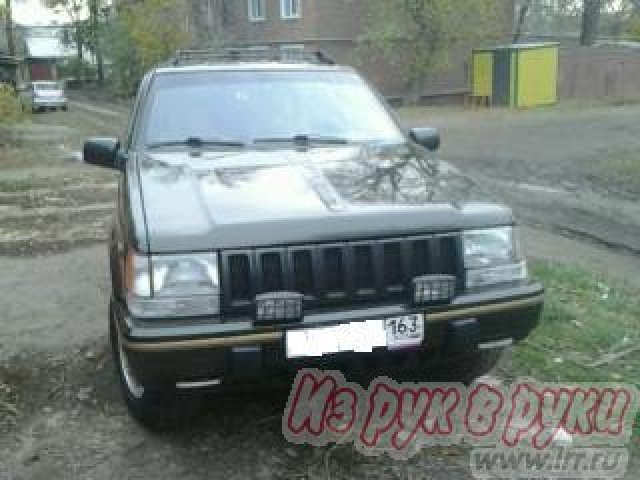 Jeep Grand Cherokee,  внедорожник,  1994 г. в.,  пробег:  249000 км.,  автоматическая,  5.2 л в городе Самара, фото 1, Jeep