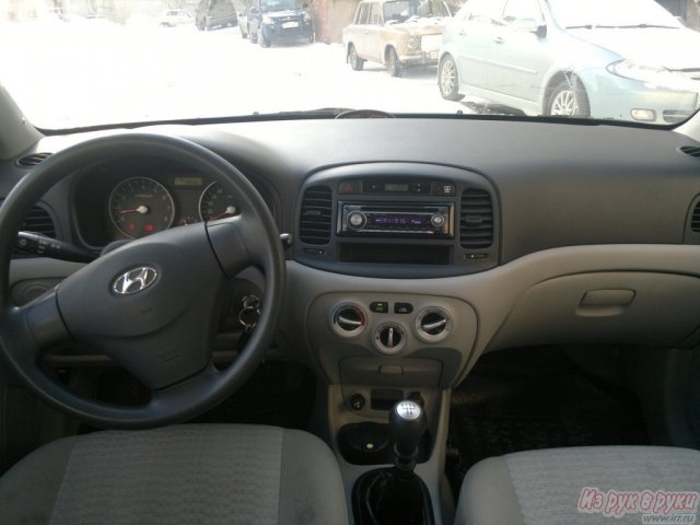 Hyundai Accent,  седан,  2006 г. в.,  пробег:  77000 км.,  механическая,  1.4 л в городе Углич, фото 6, Hyundai