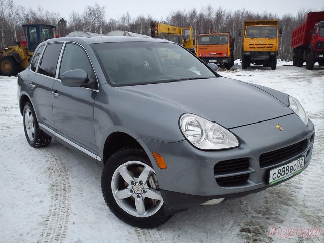 Porsche Cayenne,  внедорожник,  2003 г. в.,  пробег:  180000 км.,  автоматическая,  4,5 л в городе Тюмень, фото 1, Тюменская область