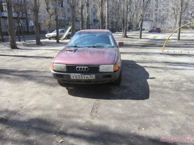 Audi 80,  седан,  1989 г. в.,  механическая,  2 л в городе Воронеж, фото 3, стоимость: 100 000 руб.