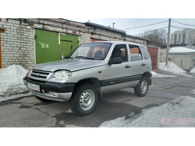 Chevrolet Niva,  внедорожник,  2003 г. в.,  пробег:  57700 км.,  механическая,  1.7 л в городе Нижний Новгород, фото 2, Chevrolet