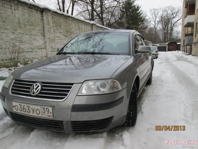 Volkswagen Passat,  седан,  2003 г. в.,  автоматическая,  2.5 л в городе Черняховск, фото 2, Калининградская область