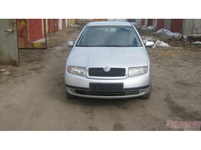 Skoda Fabia,  седан,  2002 г. в.,  пробег:  130000 км.,  механическая,  1.4 л в городе Людиново, фото 1, Skoda