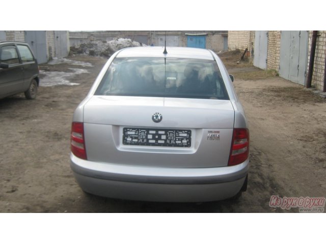 Skoda Fabia,  седан,  2002 г. в.,  пробег:  130000 км.,  механическая,  1.4 л в городе Людиново, фото 2, Калужская область