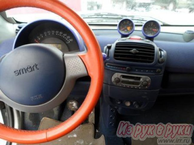 Smart Fortwo,  хэтчбек,  2000 г. в.,  пробег:  128700 км.,  автоматическая,  0.6 л в городе Калининград, фото 2, Калининградская область