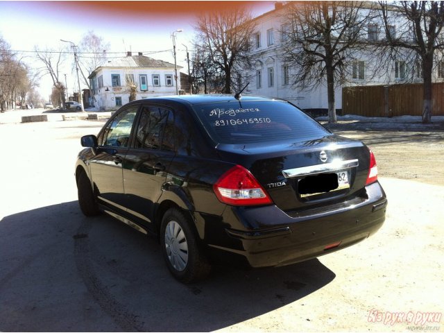 Nissan Tiida,  седан,  2011 г. в.,  пробег:  530000 км.,  автоматическая в городе Касимов, фото 4, Nissan