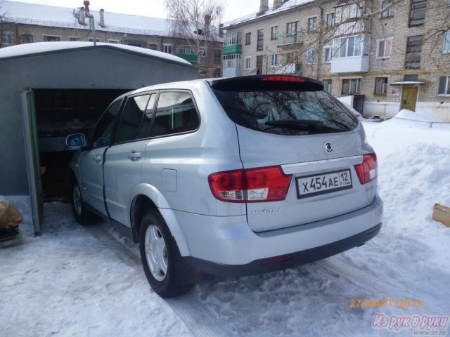 SsangYong Kyron,  внедорожник,  2009 г. в.,  пробег:  27000 км.,  механическая,  2.0 л в городе Звенигово, фото 5, Марий Эл