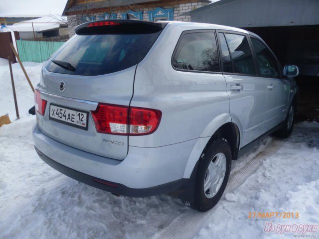 SsangYong Kyron,  внедорожник,  2009 г. в.,  пробег:  27000 км.,  механическая,  2.0 л в городе Звенигово, фото 8, Марий Эл