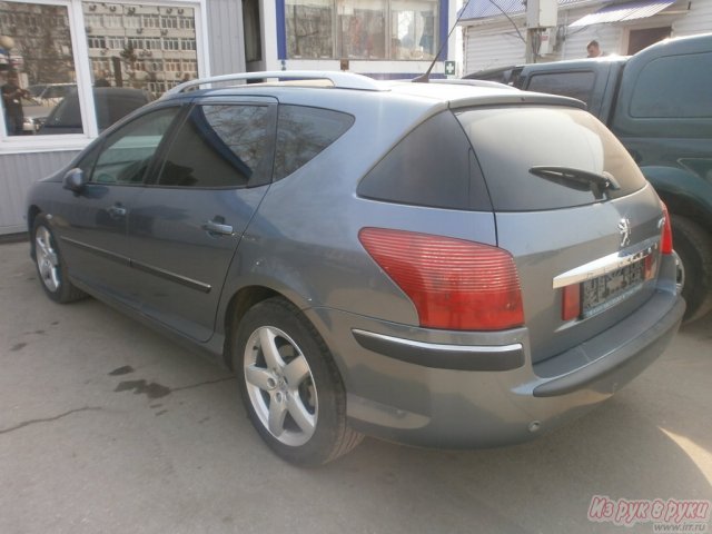 Продается Peugeot 407,  цвет:  серый,  двигатель: 2.2 л,  158 л. с.,  кпп:  автомат,  кузов:  Универсал,  пробег:  119584 км в городе Саратов, фото 3, Саратовская область