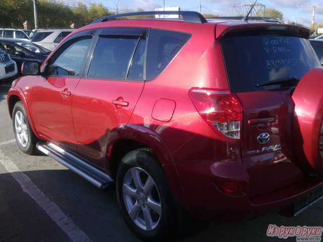 Toyota RAV4,  внедорожник,  2007 г. в.,  пробег:  73000 км.,  автоматическая,  2.4 л в городе Новосибирск, фото 9, Новосибирская область