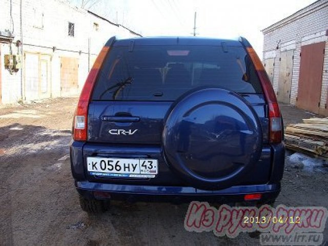 Honda CR-V,  внедорожник,  2003 г. в.,  автоматическая,  2.4 л в городе Киров, фото 1, Honda