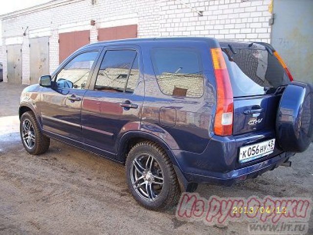 Honda CR-V,  внедорожник,  2003 г. в.,  автоматическая,  2.4 л в городе Киров, фото 4, Honda