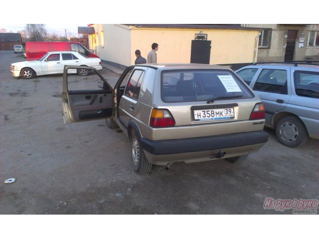 Volkswagen Golf,  хэтчбек,  1987 г. в.,  пробег:  250000 км.,  механическая,  1.6 л в городе Черняховск, фото 2, Калининградская область