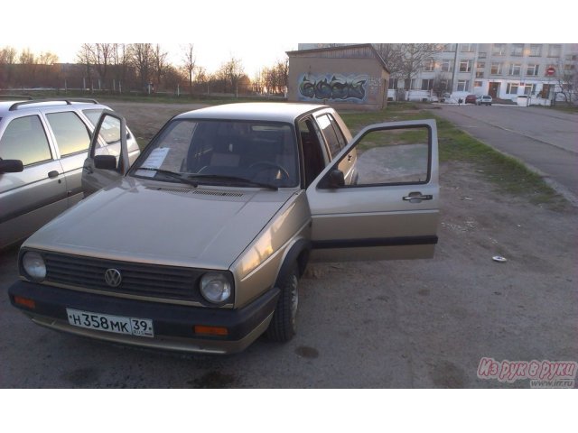 Volkswagen Golf,  хэтчбек,  1987 г. в.,  пробег:  250000 км.,  механическая,  1.6 л в городе Черняховск, фото 3, стоимость: 85 000 руб.