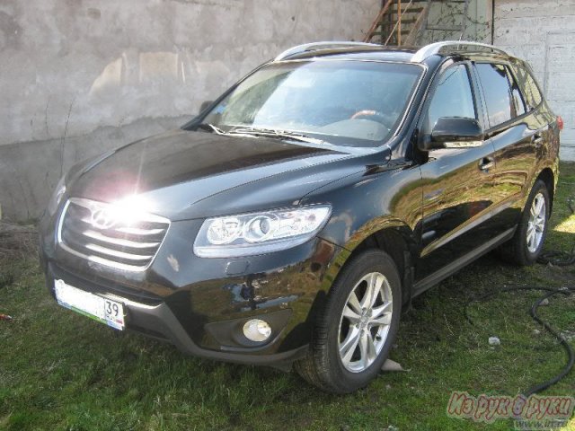 Hyundai Santa Fe,  внедорожник,  2011 г. в.,  пробег:  45000 км.,  автоматическая,  2.4 л в городе Советск, фото 1, Калининградская область