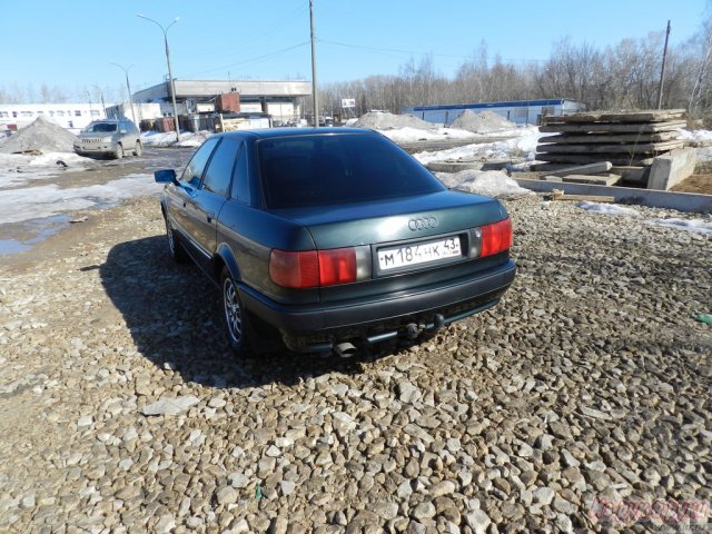 Audi 80,  седан,  1992 г. в.,  пробег:  289456 км.,  механическая,  2 л в городе Киров, фото 2, Калужская область