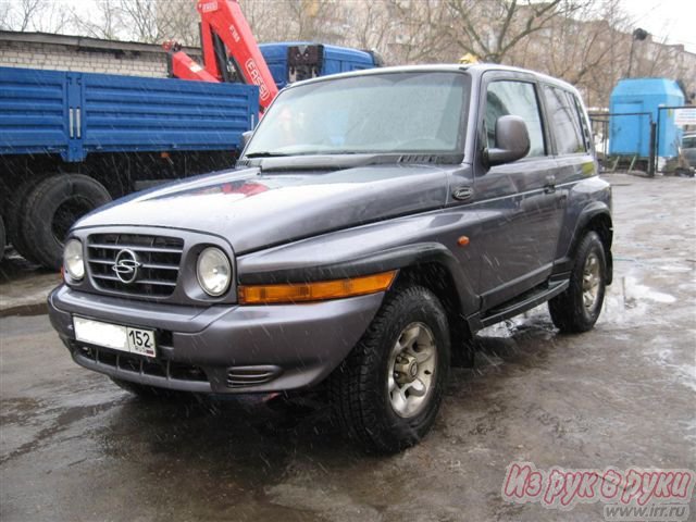 SsangYong Korando,  внедорожник,  1997 г. в.,  пробег:  225000 км.,  автоматическая,  3.2 л в городе Нижний Новгород, фото 2, SsangYong