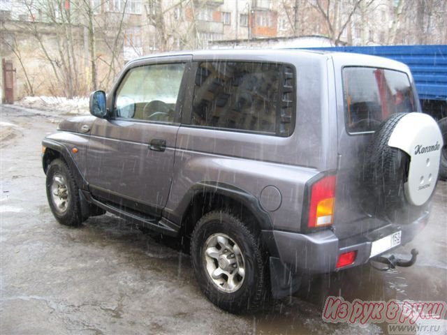 SsangYong Korando,  внедорожник,  1997 г. в.,  пробег:  225000 км.,  автоматическая,  3.2 л в городе Нижний Новгород, фото 7, стоимость: 370 000 руб.