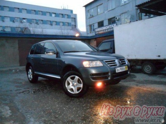 Volkswagen Touareg,  внедорожник,  2003 г. в.,  пробег:  190000 км.,  механическая,  2.5 л в городе Нижневартовск, фото 4, стоимость: 690 000 руб.