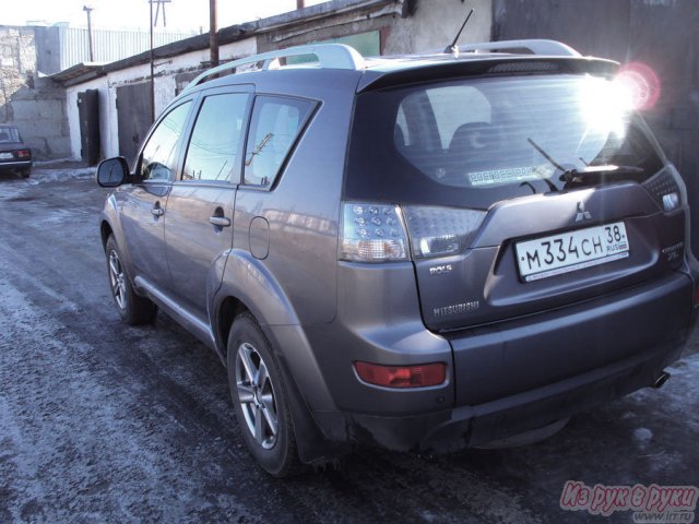 Mitsubishi Outlander XL,  внедорожник,  2008 г. в.,  пробег:  180000 км.,  вариатор,  2.4 л в городе Черемхово, фото 8, Mitsubishi