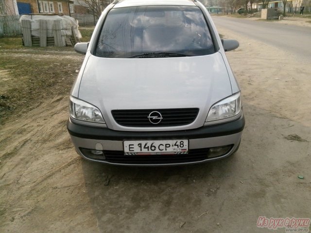 Opel Zafira,  универсал,  2002 г. в.,  пробег:  183000 км.,  механическая,  2 л в городе Данков, фото 5, стоимость: 255 000 руб.