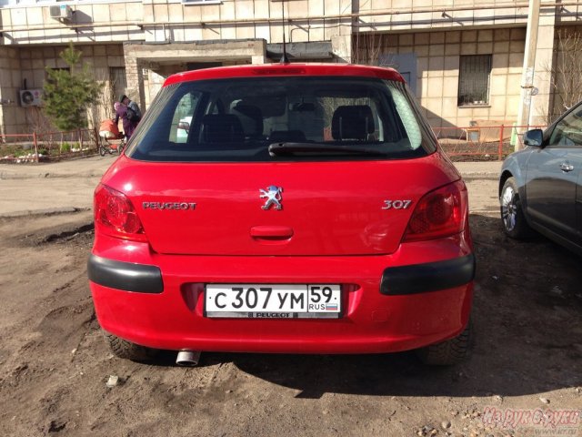 Peugeot 307,  хэтчбек,  2006 г. в.,  пробег:  39000 км.,  автоматическая,  1.6 л в городе Пермь, фото 6, Пермский край