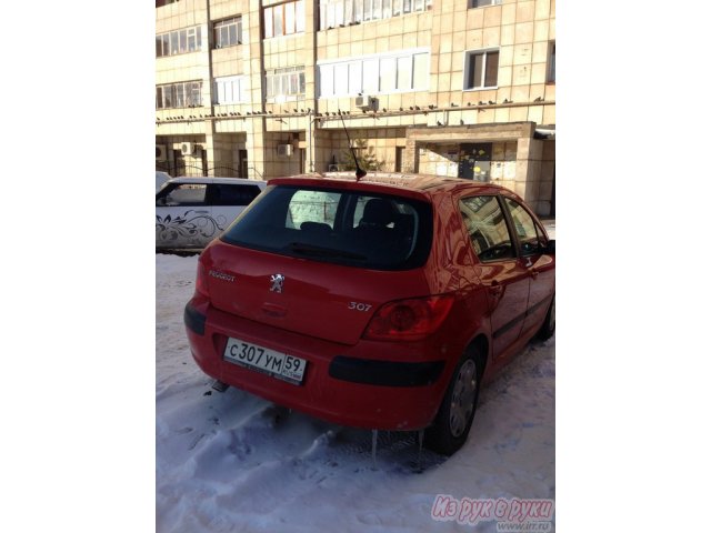 Peugeot 307,  хэтчбек,  2006 г. в.,  пробег:  39000 км.,  автоматическая,  1.6 л в городе Пермь, фото 7, стоимость: 360 000 руб.