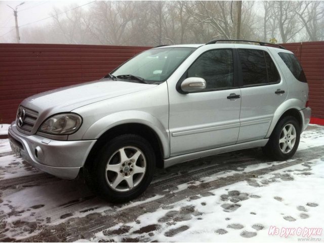 Mercedes ML 270,  внедорожник,  2002 г. в.,  пробег:  156000 км.,  автоматическая,  2.7 л в городе Тамбов, фото 3, стоимость: 615 000 руб.