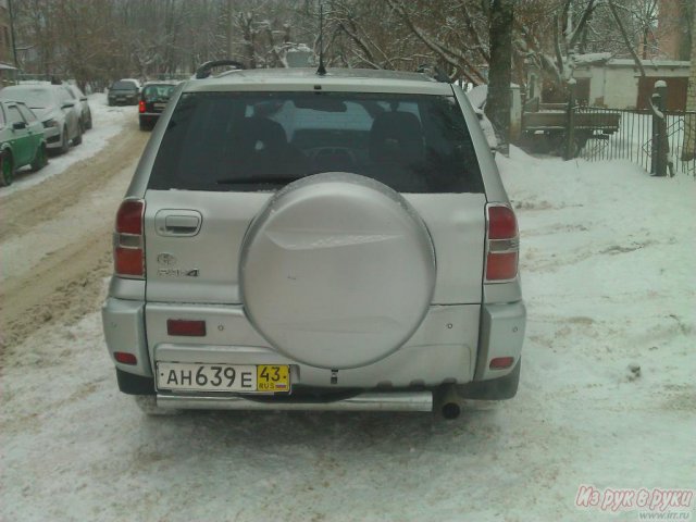 Toyota RAV4,  внедорожник,  2001 г. в.,  пробег:  212000 км.,  автоматическая,  2000 л в городе Киров, фото 5, Калужская область