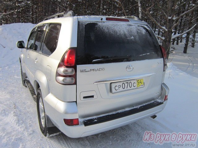 Toyota Land Cruiser Prado,  внедорожник,  2004 г. в.,  пробег:  99000 км.,  автоматическая,  2.7 л в городе Новосибирск, фото 5, стоимость: 900 000 руб.