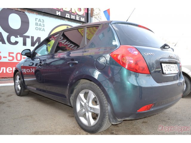 KIA Cee’d,  хэтчбек,  2008 г. в.,  пробег:  130000 км.,  автоматическая,  1.600 л в городе Оренбург, фото 7, стоимость: 430 000 руб.