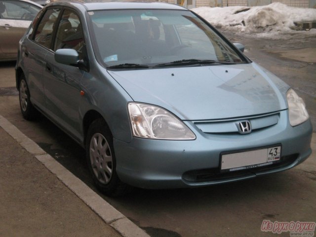 Honda Civic5D,  хэтчбек,  2001 г. в.,  пробег:  207000 км.,  механическая,  1.4 л в городе Киров, фото 2, стоимость: 240 000 руб.