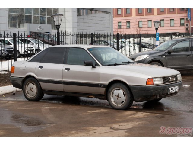 Audi 80,  седан,  1989 г. в.,  пробег:  257000 км.,  механическая,  1800 л в городе Саранск, фото 5, Audi