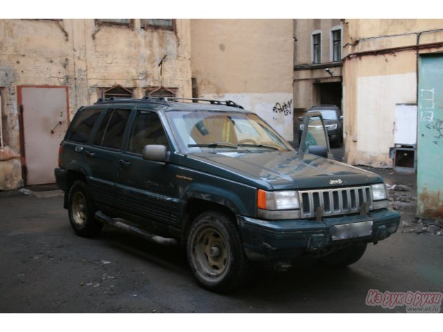 Jeep Grand Cherokee,  внедорожник,  1993 г. в.,  пробег:  195000 км.,  автоматическая,  5.2 л в городе Санкт-Петербург, фото 2, Jeep