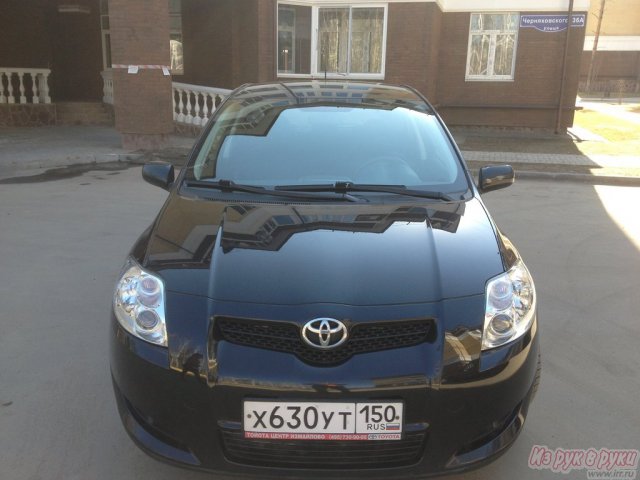 Toyota Auris,  хэтчбек,  2008 г. в.,  пробег:  30000 км.,  автоматическая,  1.6 л в городе Москва, фото 5, Toyota