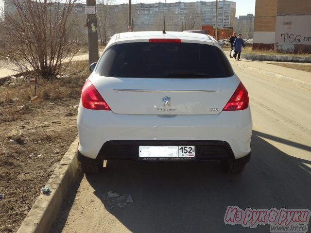 Peugeot 308,  хэтчбек,  2011 г. в.,  пробег:  16000 км.,  механическая,  1.6 л в городе Нижний Новгород, фото 3, стоимость: 470 000 руб.