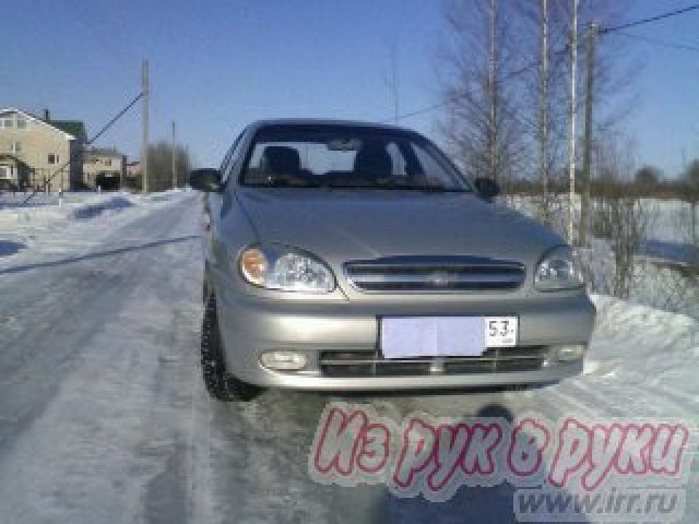 Chevrolet Lanos,  седан,  2008 г. в.,  пробег:  45000 км.,  механическая,  1.5 л в городе Великий Новгород, фото 3, Новгородская область