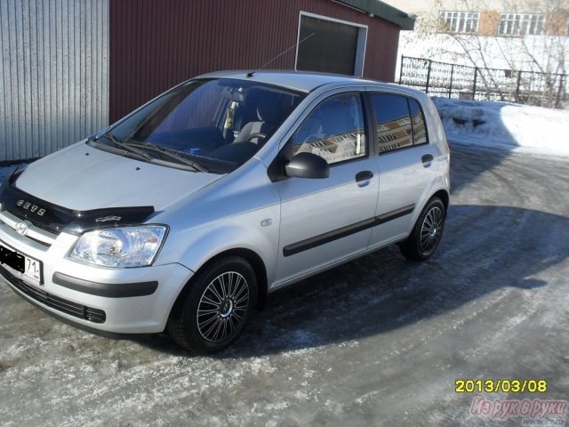 Hyundai Getz,  хэтчбек,  2004 г. в.,  пробег:  75000 км.,  механическая,  1.3 л в городе Тула, фото 5, Тульская область