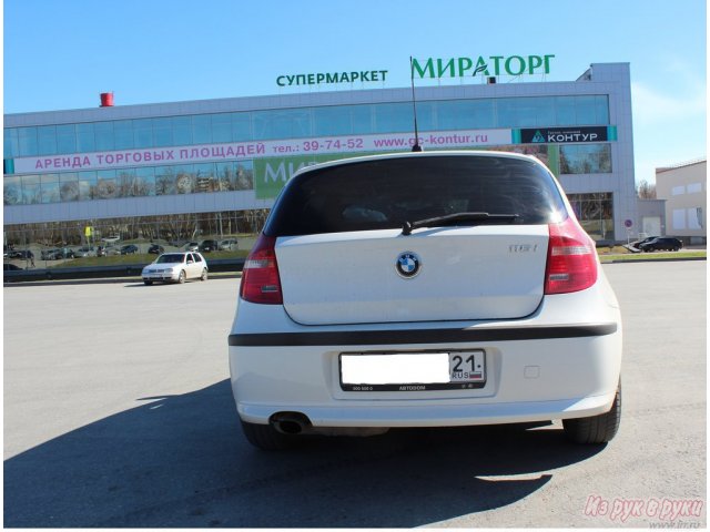 BMW 116,  хэтчбек,  2009 г. в.,  пробег:  50000 км.,  автоматическая,  1.6 л в городе Чебоксары, фото 4, Чувашия